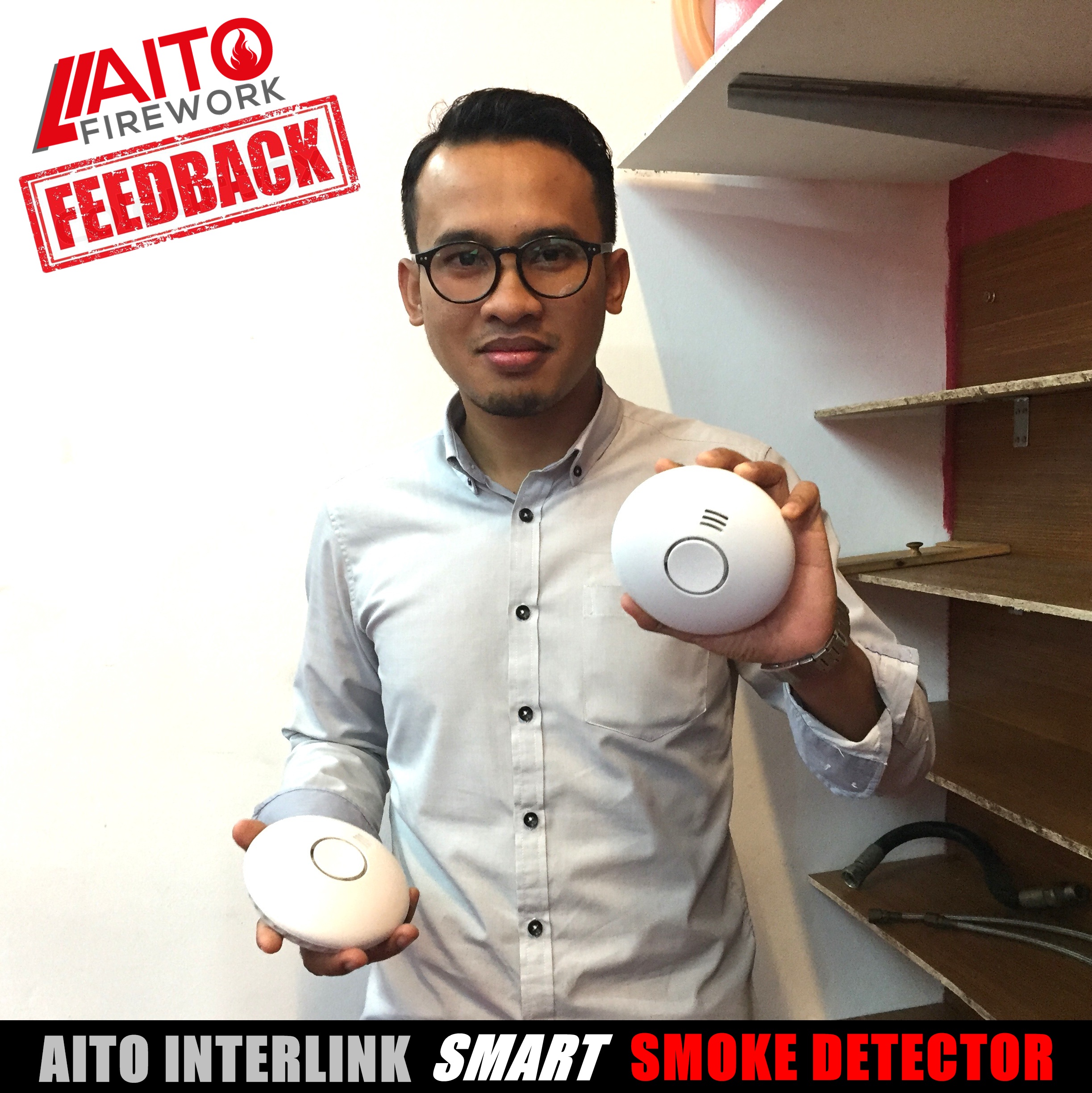 smart interlink smoke detector