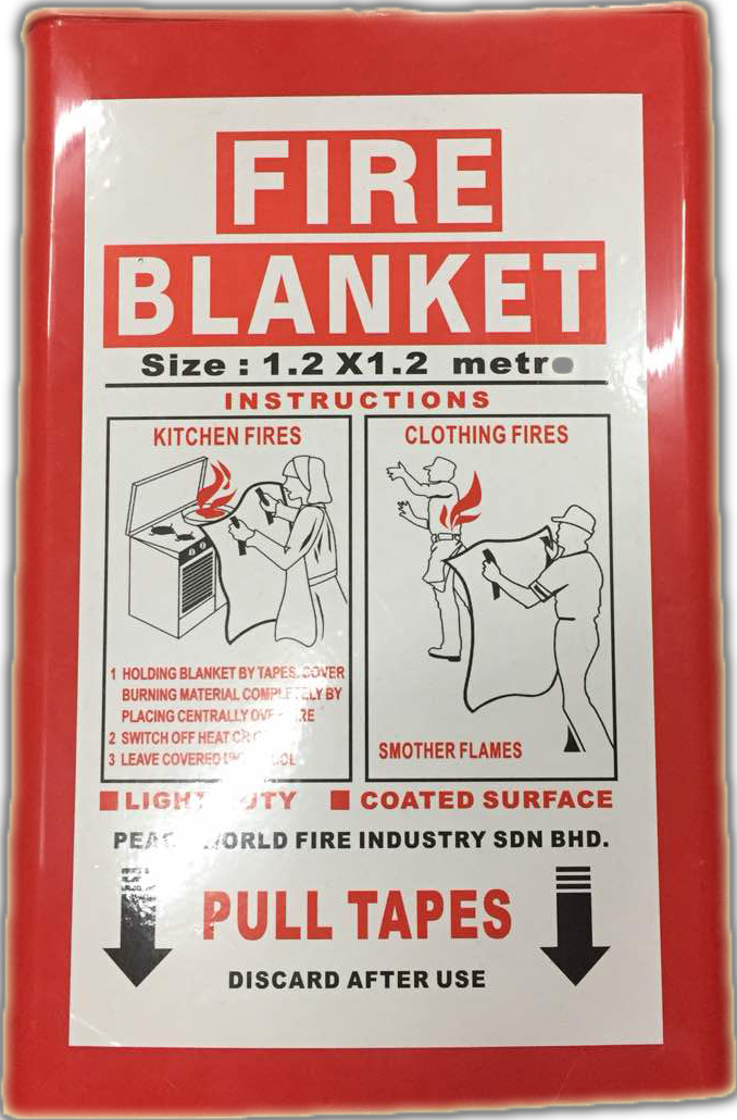 how to use a fire blanket