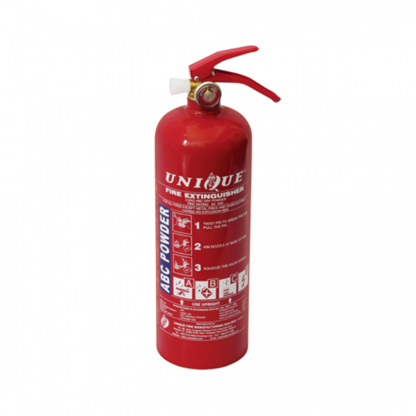 UNIQUE Portable Dry Powder Fire Extinguisher 2kg