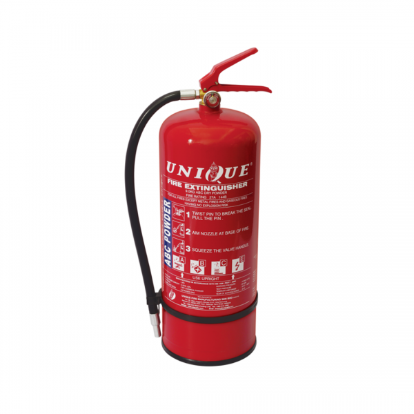 UNIQUE Portable Dry Powder Fire Extinguisher 9kg