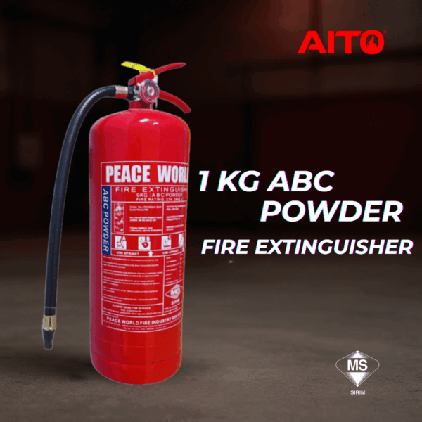 ABC Dry Powder 1KG Fire Extinguisher