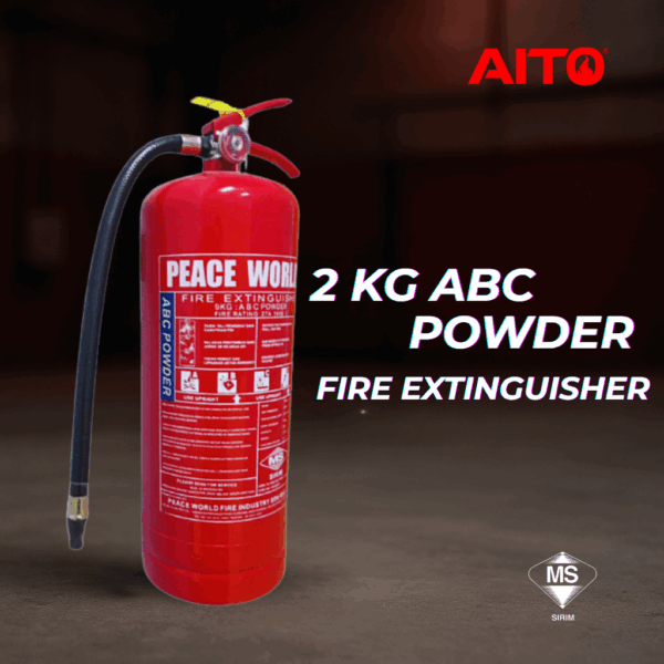 ABC Dry Powder 2KG Fire Extinguisher