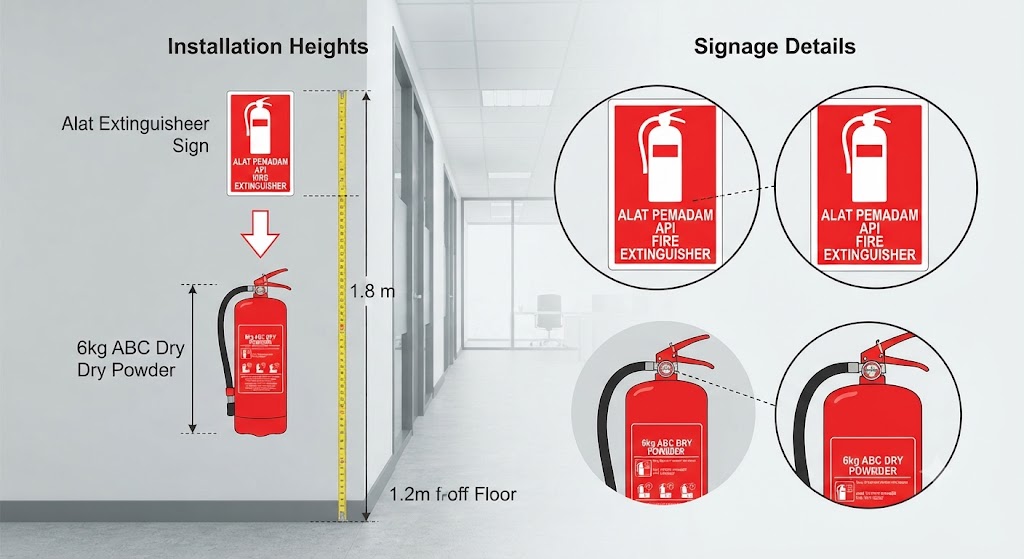 fire extinguisher sinage