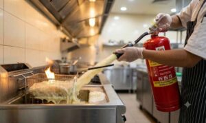 wet chemical fire safety kitchen