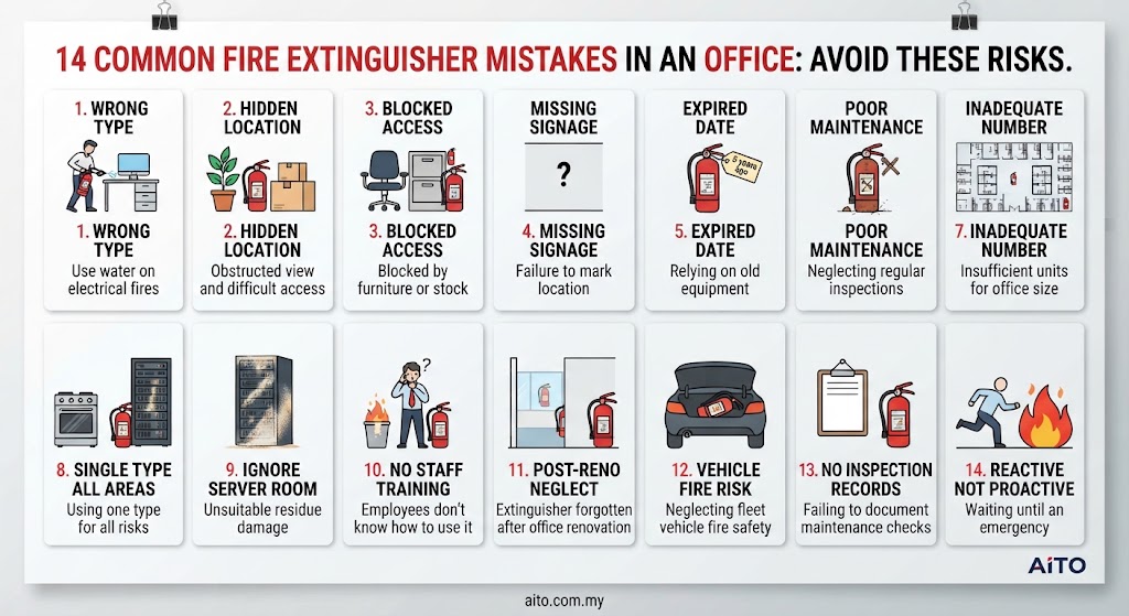Fire Extinguisher Mistakes